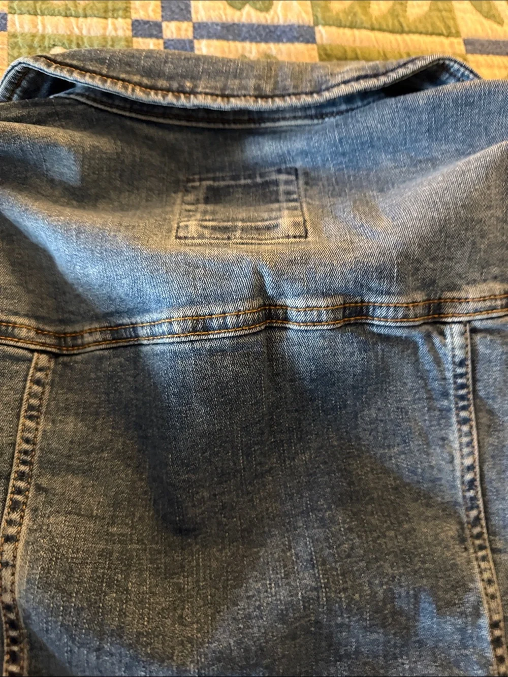 LC Lauren Conrad Medium Blue Denim Jean Jacket - Picture 9 of 15